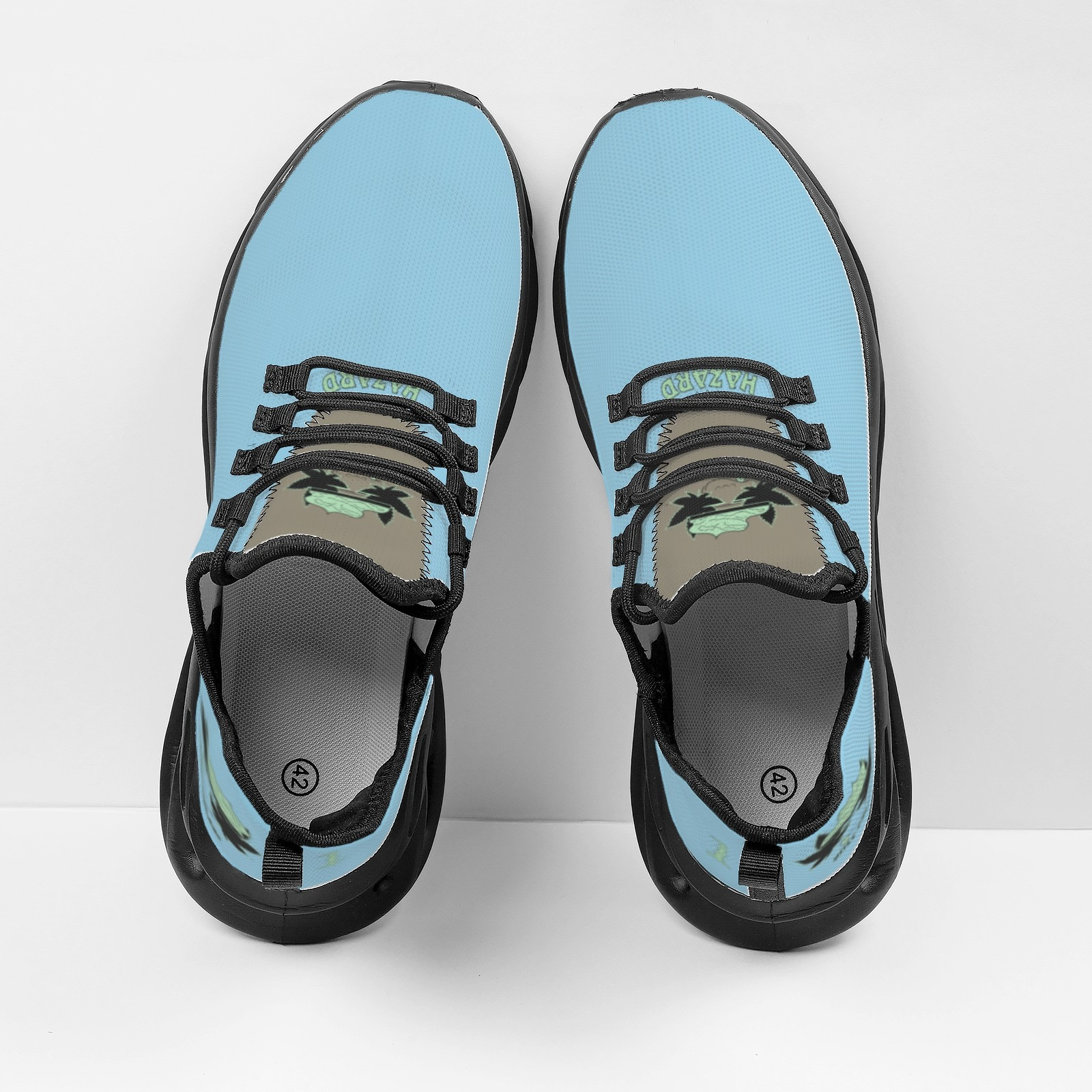 Light Sneaker - FlyKnit 2, "Hazard 1's"