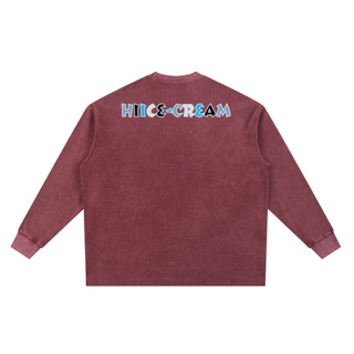 Mineral Wash Waffle Oversized T-Shirt
