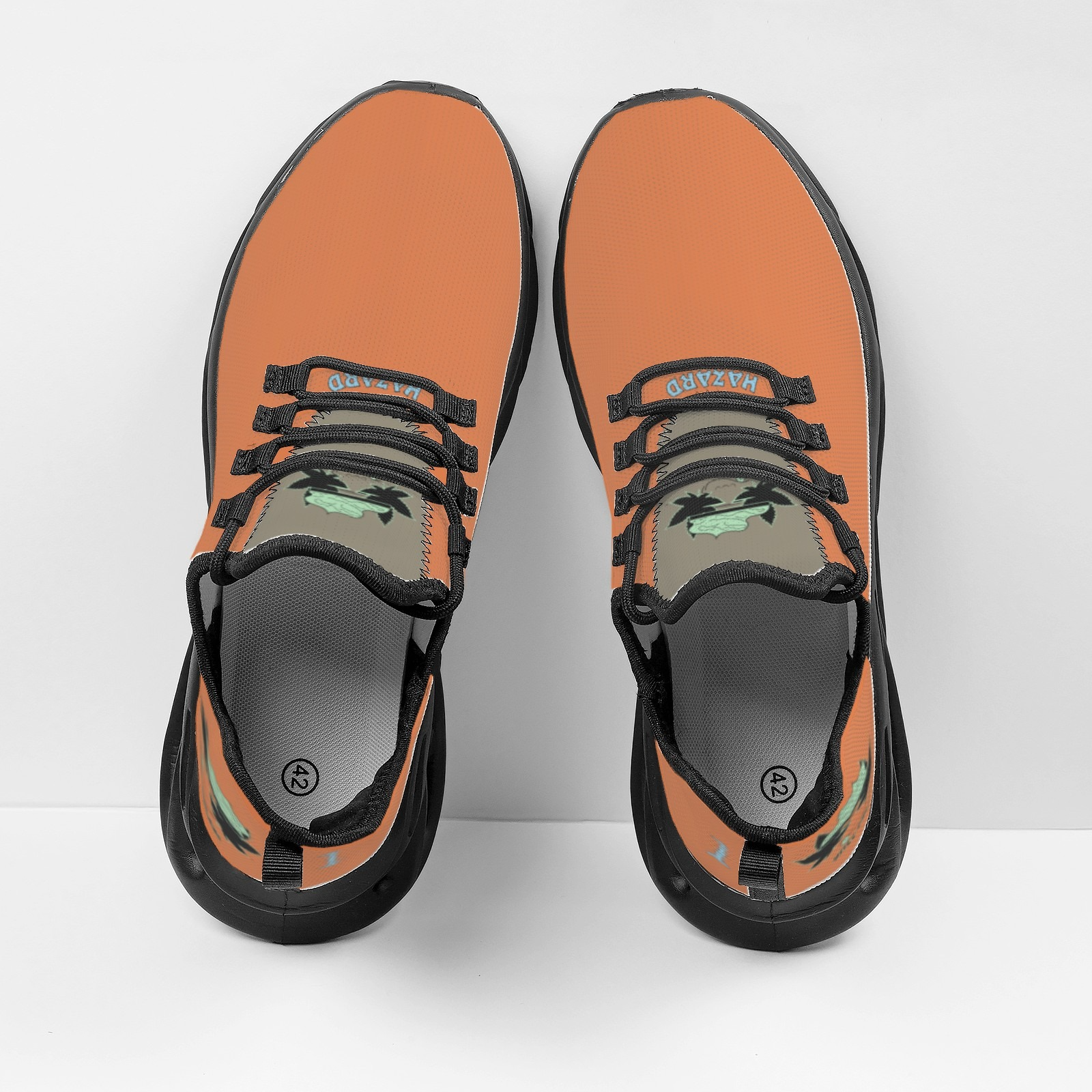 Light Sneaker - FlyKnit 2, "Hazard 1's"