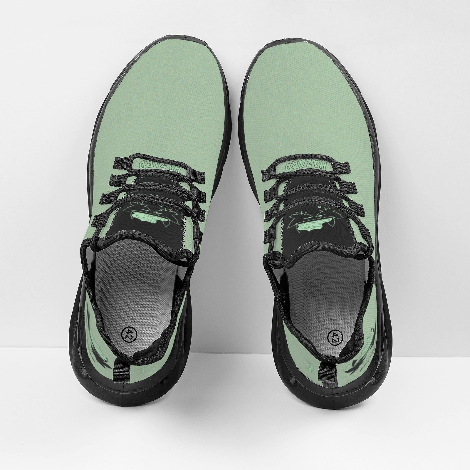 Light Sneaker - FlyKnit 2, "Hazard 1's"