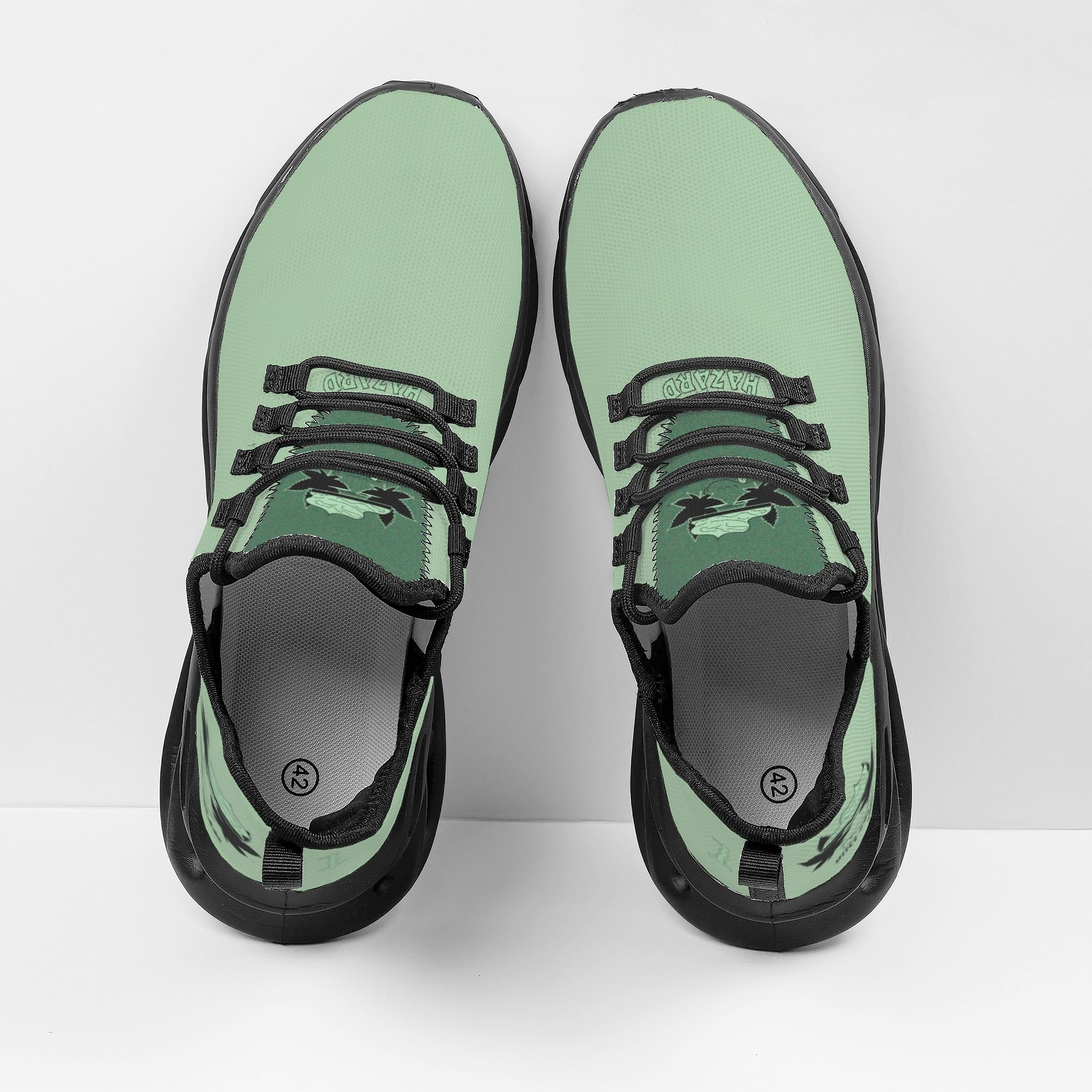 Light Sneaker - FlyKnit 2, "Hazard 1's"