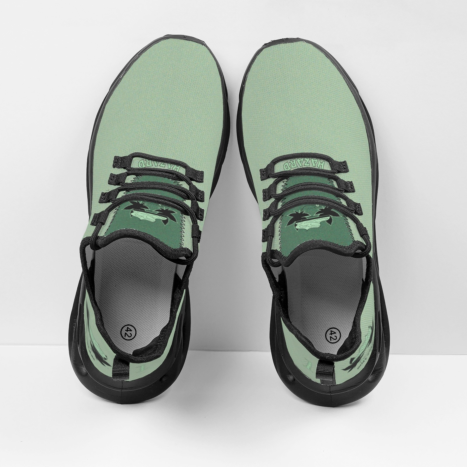 Light Sneaker - FlyKnit 2, "Hazard 1's"