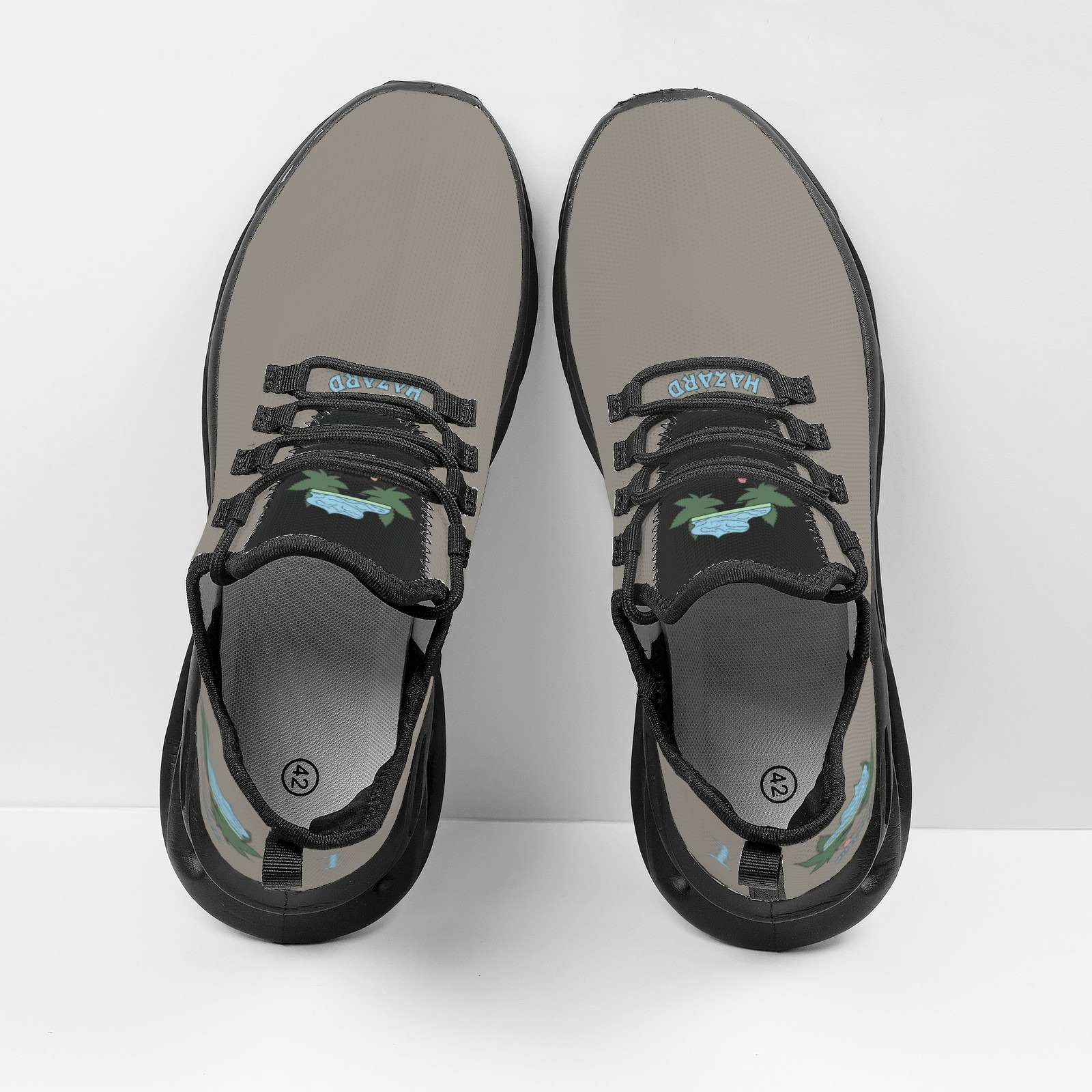 Light Sneaker - FlyKnit 2, "Hazard 1's"