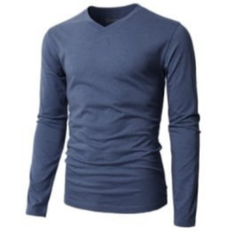 Men's Casual Slim Fit Long Sleeve Main Image