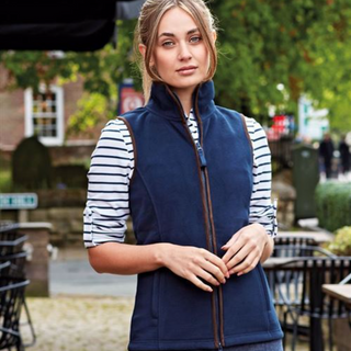 Women’s Artisan Fleece Gilet Navy