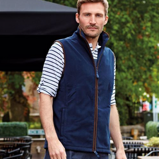 Men's Artisan Fleece Gilet Navy VC12NAV