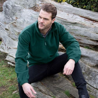 Unisex Polartherm Halfzip Forest Green