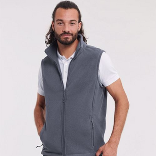 Outdoor fleece gilet grey