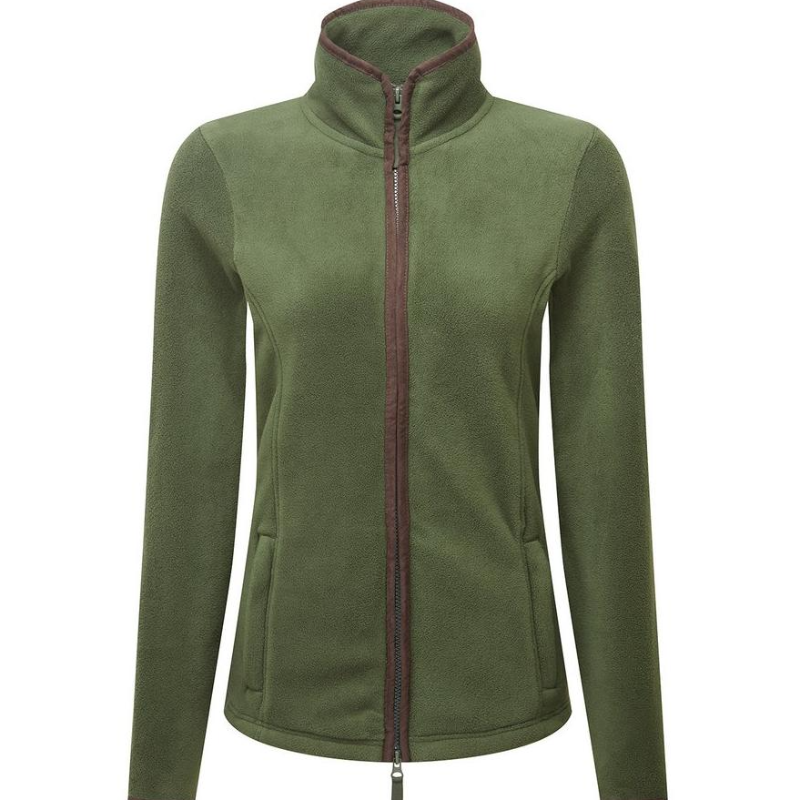 Women’s Artisan Fleece Moss Green/Brown VC17MGB Main Image