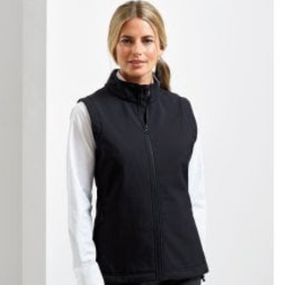 Women’s Artisan Fleece Gilet All Black VC16BLA