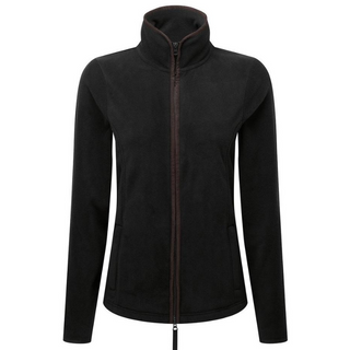 Women’s Artisan Fleece Jacket Black/Brown