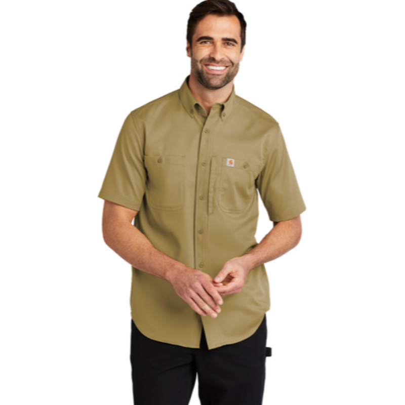 Carhartt® Rugged Professional™ Series Short Sleeve Shirt - Dark Khaki