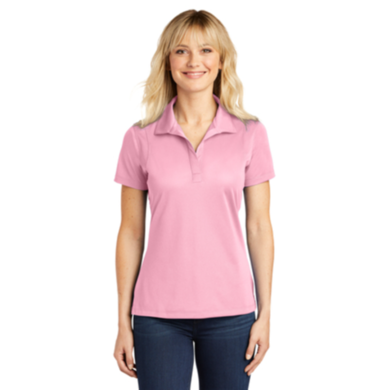 Sport-Tek® Ladies Micropique Sport-Wick® Polo - Light Pink