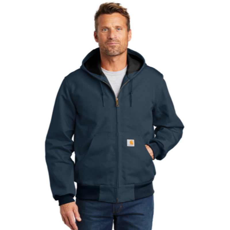 Carhartt ® Thermal-Lined Duck Active Jac - Dark Navy