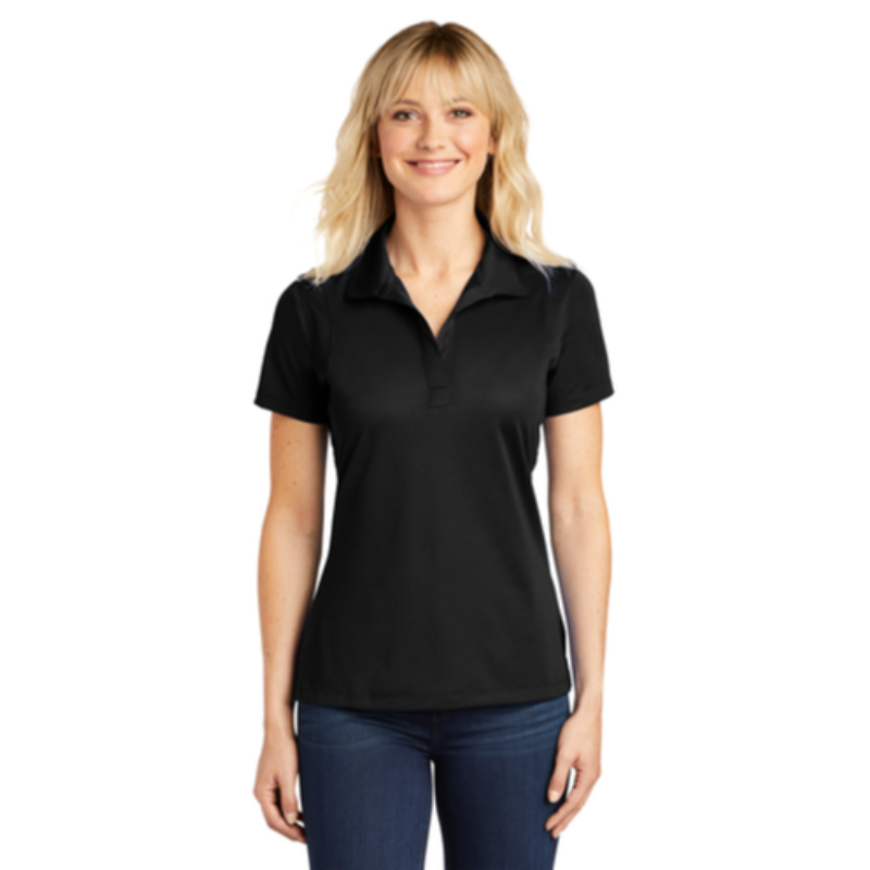 Sport-Tek® Ladies Micropique Sport-Wick® Polo - Black