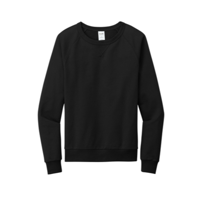 Allmade® Unisex Organic French Terry Crewneck Sweatshirt - Black