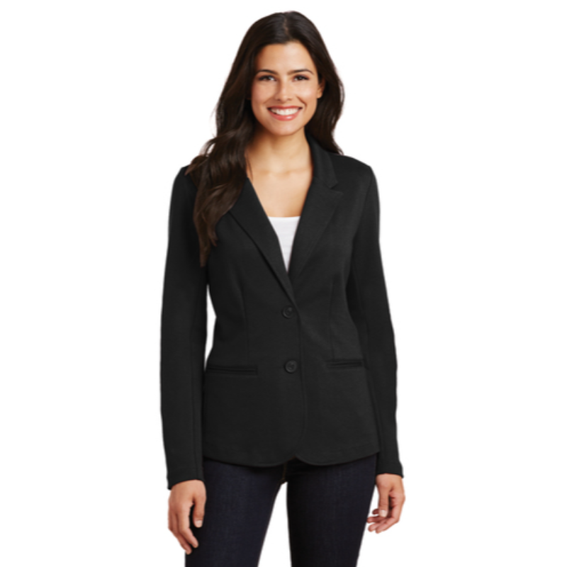 Port Authority® Ladies Knit Blazer - Black