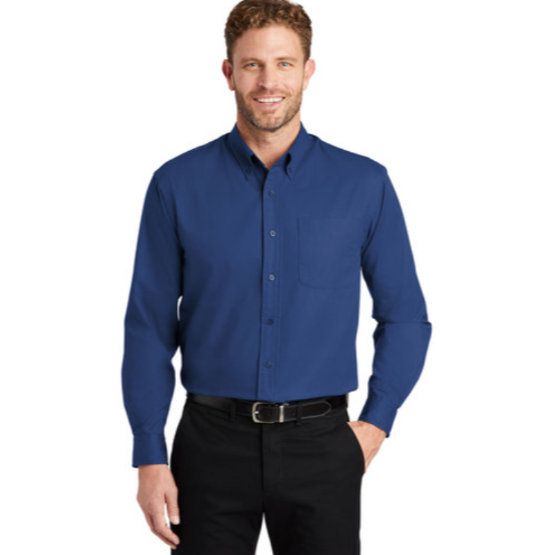 CornerStone® - Long Sleeve SuperPro™ Twill Shirt - Royal Blue