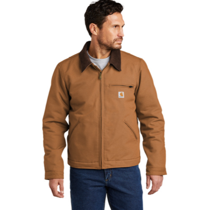 Carhartt® Duck Detroit Jacket - Brown