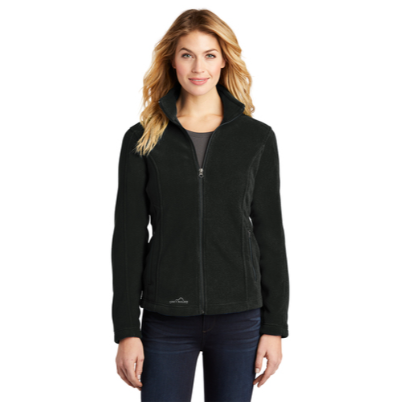 Eddie Bauer® - Ladies Full-Zip Fleece Jacket - Black