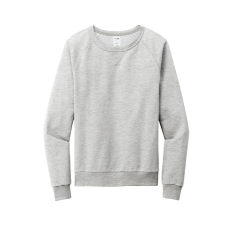 Allmade® Unisex Organic French Terry Crewneck Sweatshirt - Granite Grey Heather