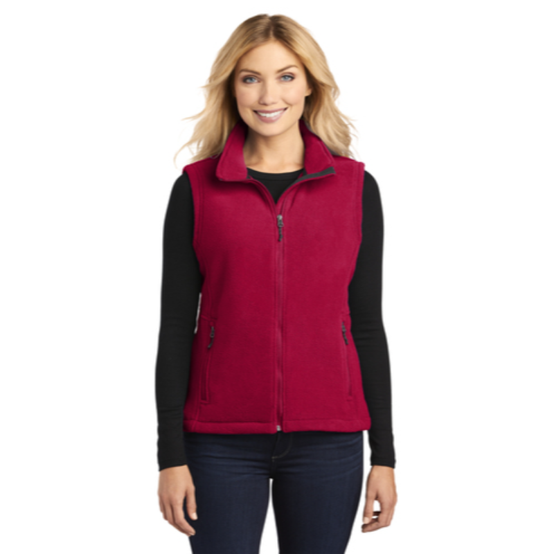 Port Authority® Ladies Value Fleece Vest - True Red