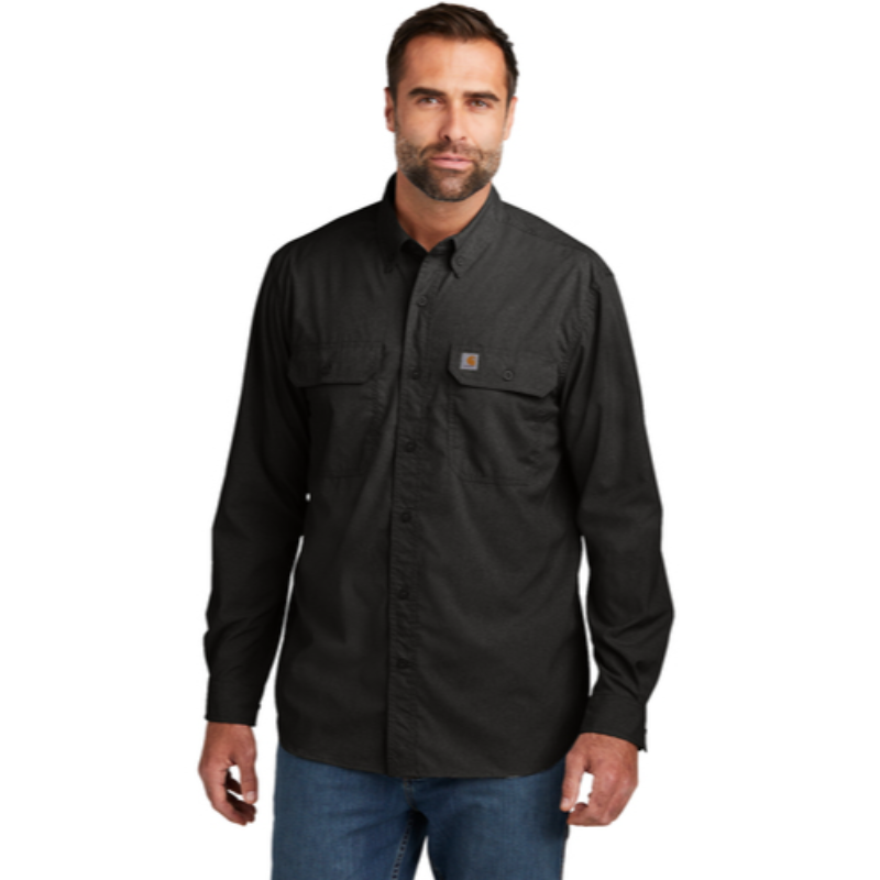 Carhartt Force® Solid Long Sleeve Shirt - Black