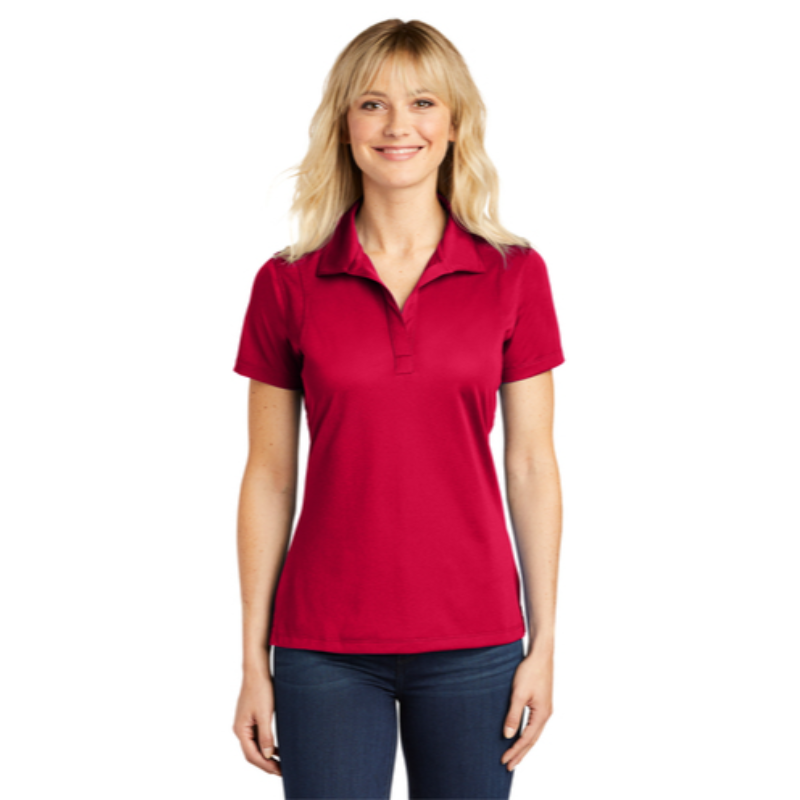 Sport-Tek® Ladies Micropique Sport-Wick® Polo - Deep Red