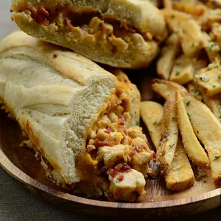 Chicken Bacon Ranch Stuffed French Bread Sandwich (feeds 2-3) Image
