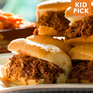Pulled Pork BBQ Sandwiches (feeds 2-3) Image