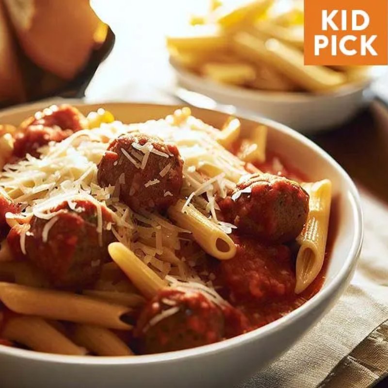 Firehouse 3 Cheese Pasta with Meatballs (Large; feeds 4-6) Large Image