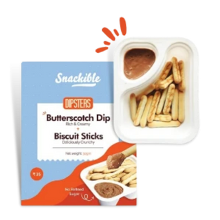 Butterscotch Dip with Biscuit Sticks (30g)