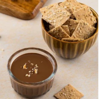 Oats Crackers with Hazelnut Dip (60g)