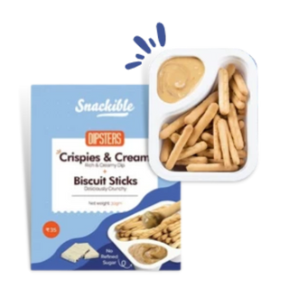 Crispies & Cream with Biscuit Sticks (30g)