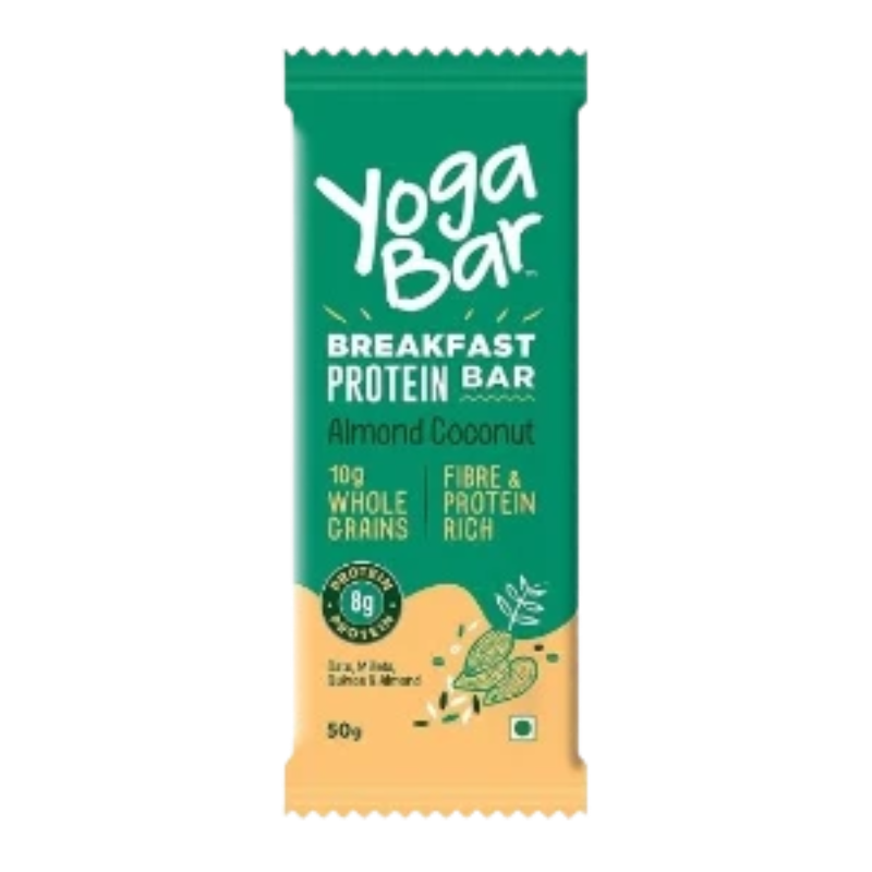 Almond Coconut- Breakfast Protein Bar (50g) Main Image