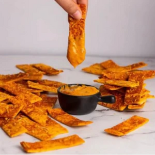 Baked Pizza Sticks with Harissa Dip (75g)