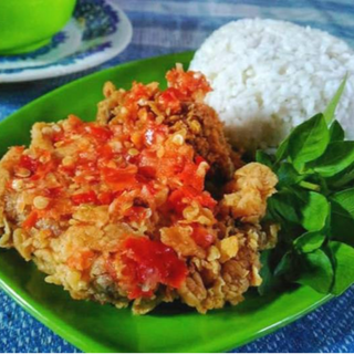 Nasi Ayam Geprek