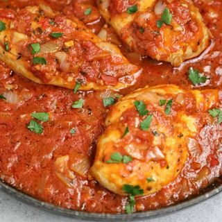 Roasted Tomato Chicken