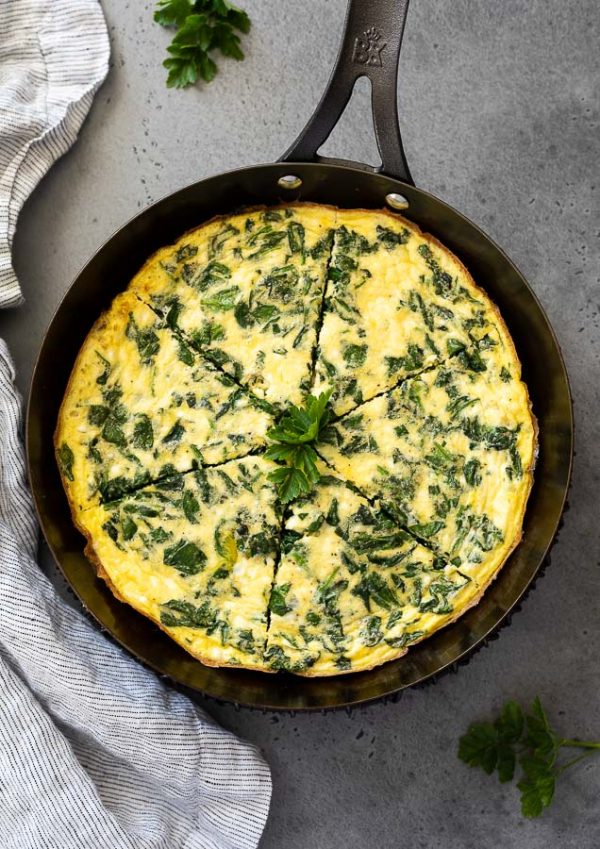 Spinach Frittata  🌱 Main Image