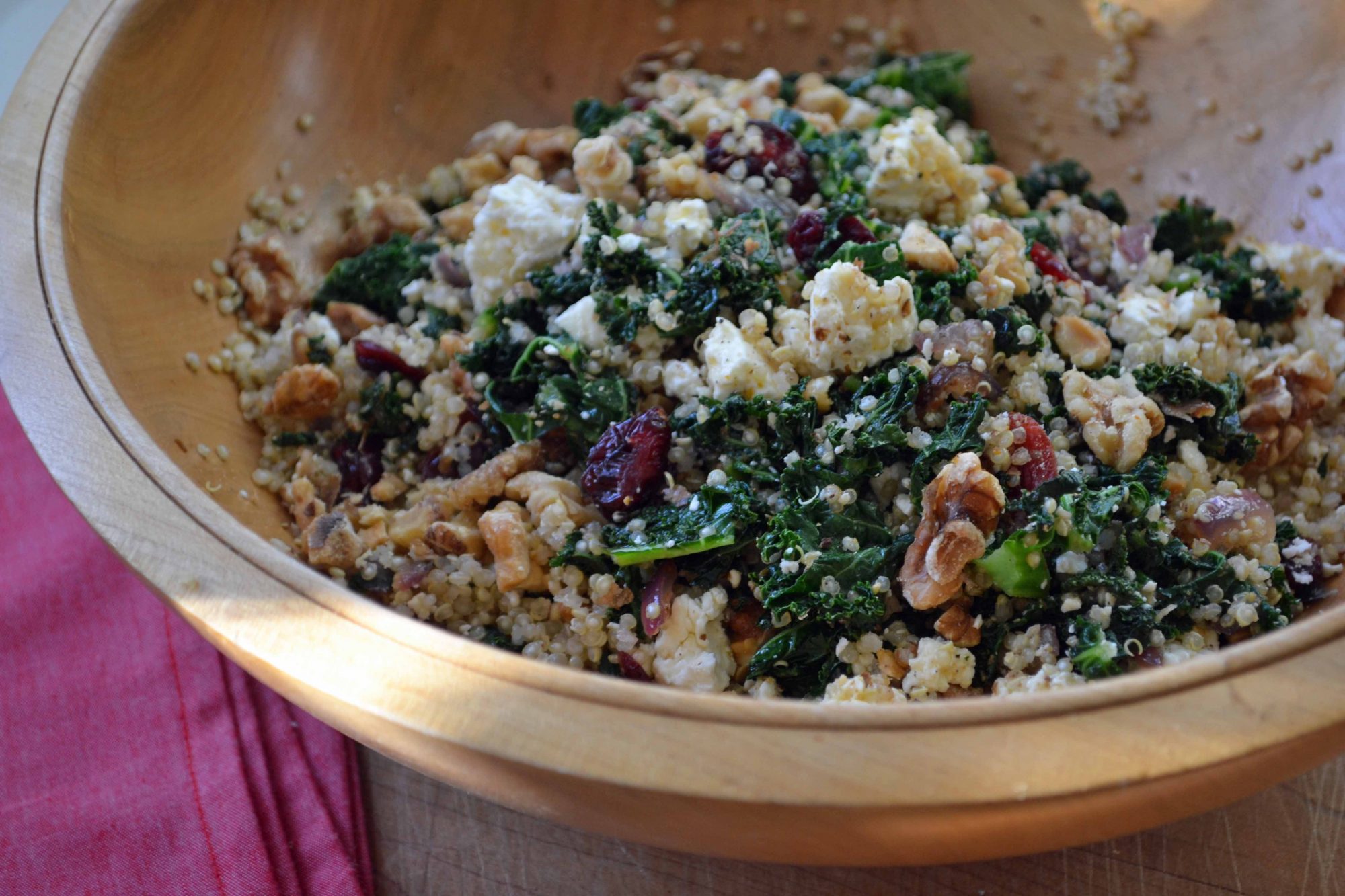 Massaged Kale with Quinoa Crunch 🌱 Main Image