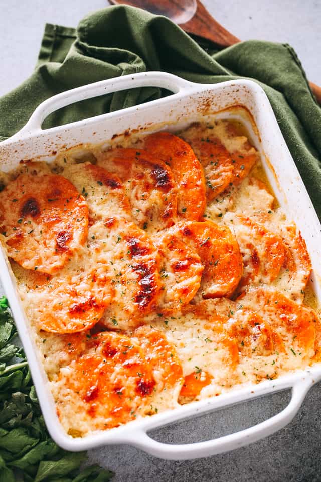 Sweet Potato Au Gratin  🌱 Main Image