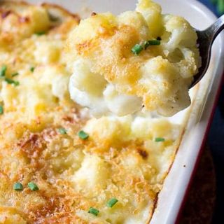 Cauliflower Au Gratin  🌱