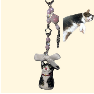 Custom Cat Keychain ★ - Thumbnail 3