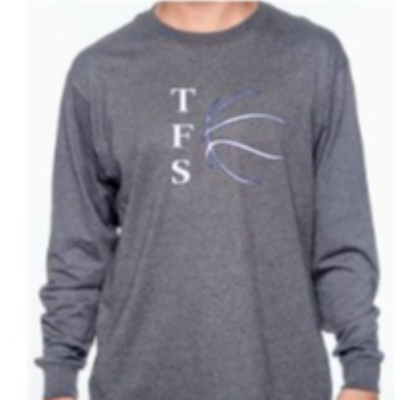 Gray Long-Sleeve T-Shirt Main Image