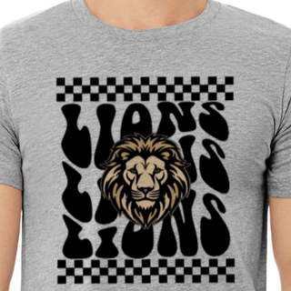 Adult LIONS LIONS LIONS Shirt