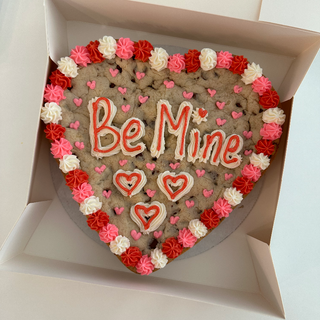 Valentine Cookie Cake