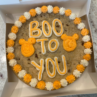 Boo to You Cookie Cake