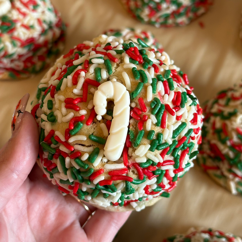 NOVEMBER/DECEMBER Cookie of the Month #2- Peppermint Sprinkle Main Image