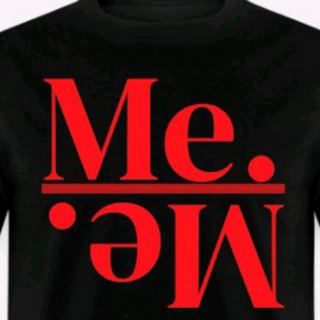 ME. T-Shirt (Black/Red) 