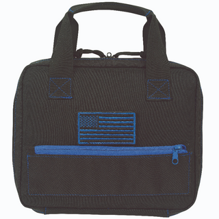 CUSTOM SERIES PISTOL CASE (BLACK/BLUE) 20-9111